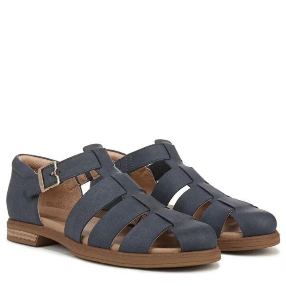 Dr. Scholl's Hello Seaside Fisherman Oxide Blue Sandal Women's 9 M
